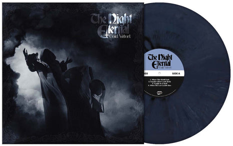 the album cover for The Night Eternal - Cold Velvet [Storm Cloud Violet Blue Marble]