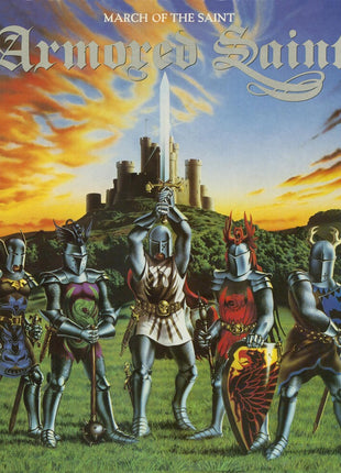 the album cover for Armored Saint - Armored Saint - March of the Saint
