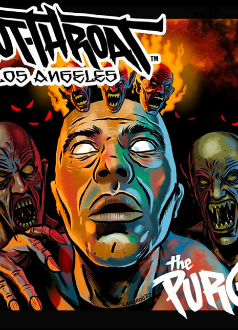 the album cover for Cutthroat - Purge Ep (single)