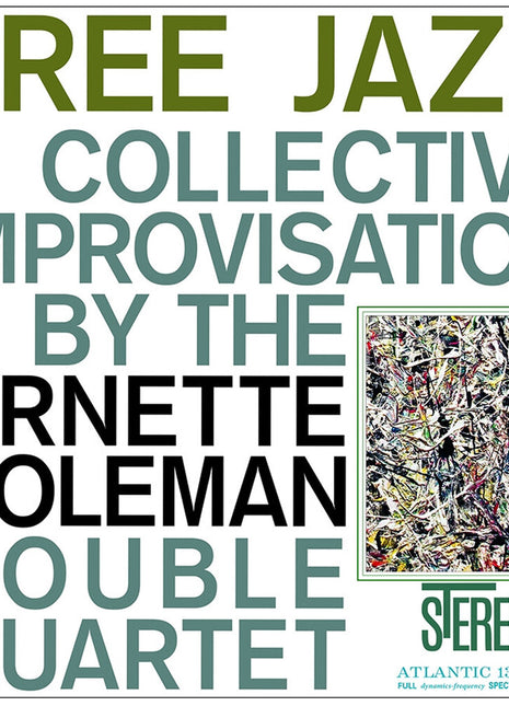 the album cover for Ornette Coleman Double Quartet - Free Jazz