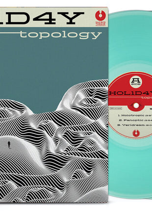 the album cover for HOL1D4Y - Topology [Sea Glass]