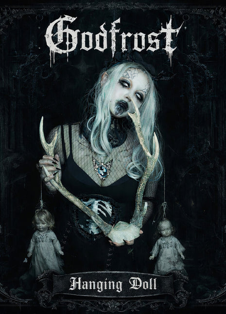 the album cover for Godfrost - Hanging Doll