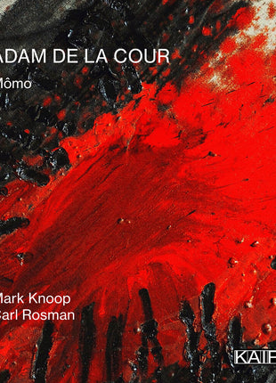 the album cover for Adam Cour  De La - Momo