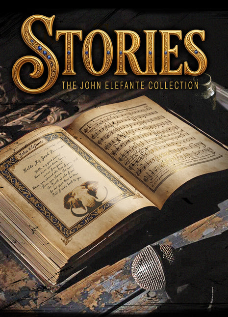 the album cover for John Elefante - Stories - Definitive Collection (Bonus Tracks)