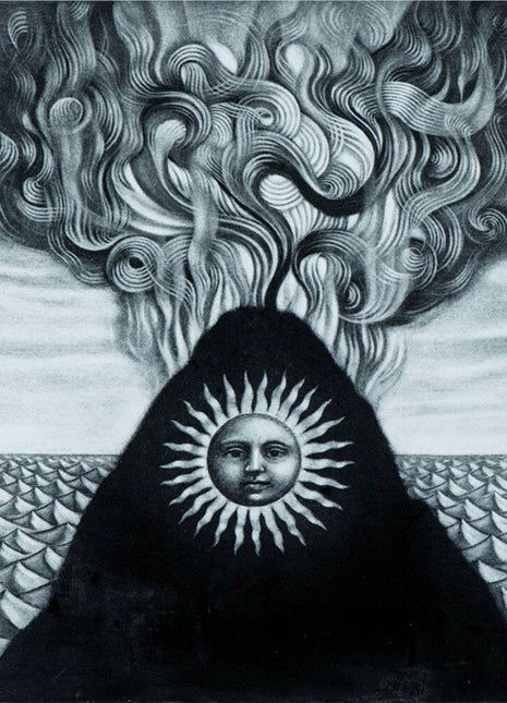 the album cover for Gojira - Magma - 10th Anniversary Edition [Black and Red Galaxy]