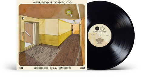 the album cover for Karate Boogaloo - Access All Areas