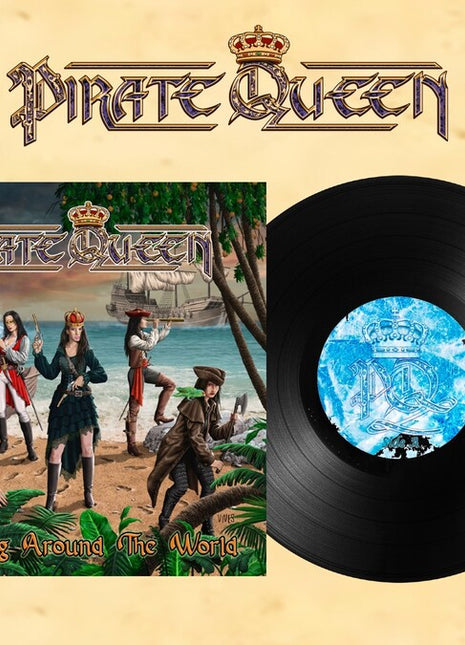 the album cover for Pirate Queen - Travelling Around The World