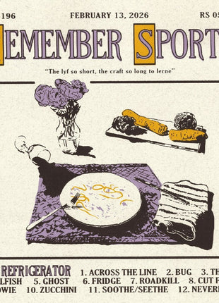 the album cover for Remember Sports - Refrigerator