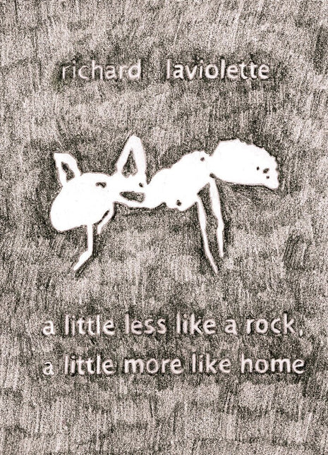 the album cover for Richard Laviolette - Little Less Like A Rock, A Little More Like Home