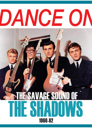 the album cover for Shadows - Play On The Savage Sound Of The Shadows 1960-62