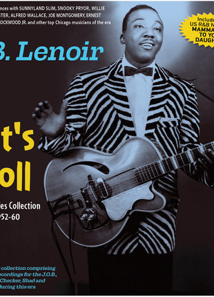 the album cover for Lenoir, J.B. - Let's Roll: The Singles Collection 1952-60