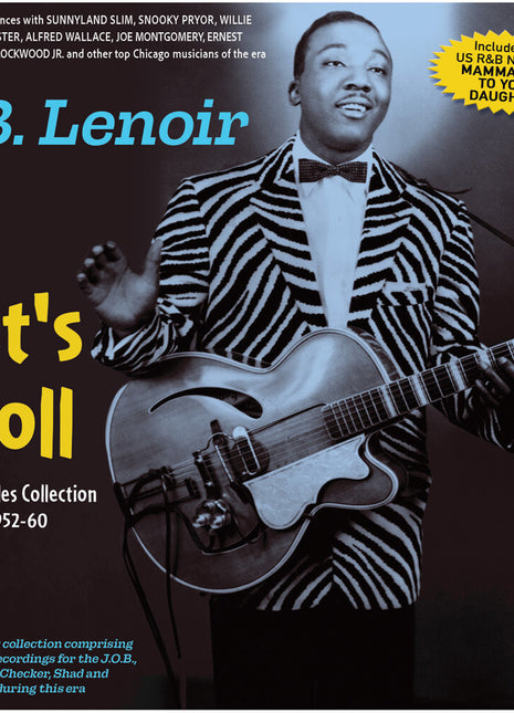 the album cover for Lenoir, J.B. - Let's Roll: The Singles Collection 1952-60