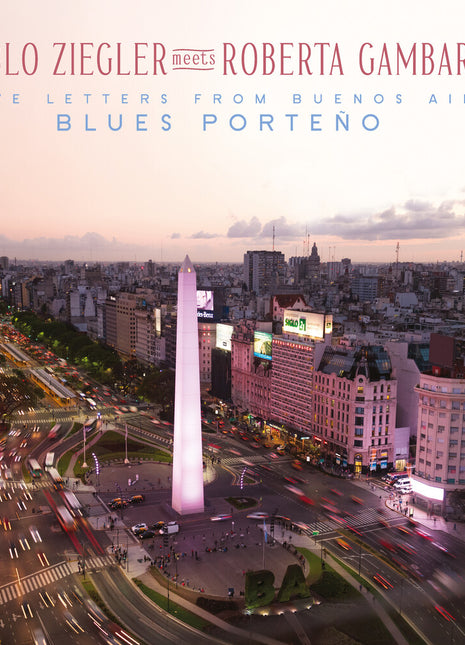 the album cover for Pablo Ziegler  / Gambarini,Roberta - Blues Porteno (Love Letters From Buenos Aires)