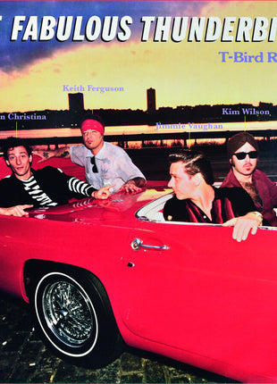 the album cover for Fabulous Thunderbirds - T-bird Rhythm