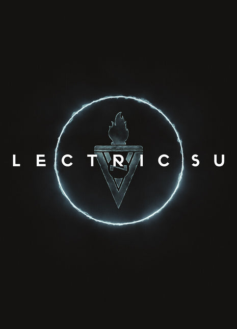 the album cover for Vnv Nation - Electric Sun (Blue) [Colored Vinyl] [Limited Edition]