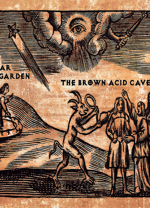 the album cover for Tear Garden - Brown Acid Caveat [Colored Vinyl] [Limited Edition]