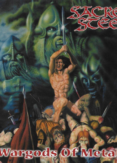 the album cover for Sacred Steel - Wargods Of Metal [Reissue]