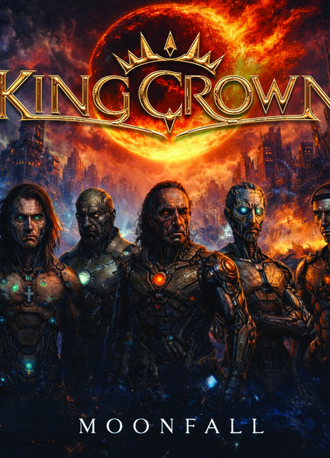 the album cover for Kingcrown - Moonfall