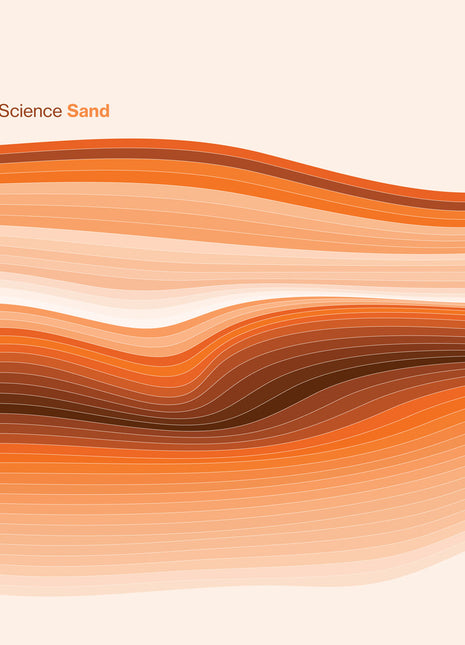 the album cover for Soft Science - Sand