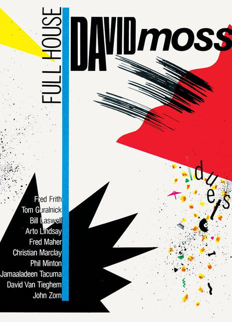 the album cover for David Moss - Full House [Remastered]