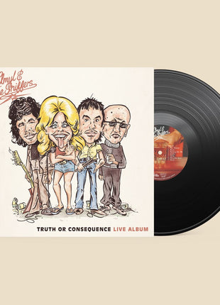the album cover for Amyl & The Sniffers - Truth Or Consequence [Black]
