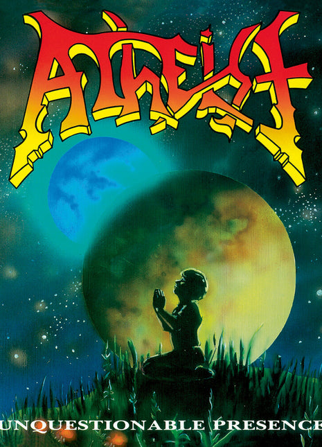 the album cover for Atheist - Unquestionable Presence [Colored Vinyl] (Grn) (Uk)