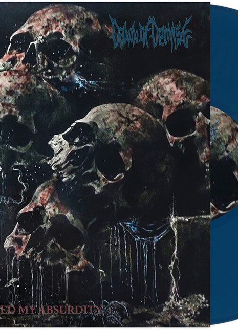 the album cover for Dawn Of Demise - Feed My Absurdity (Blue) [Colored Vinyl]