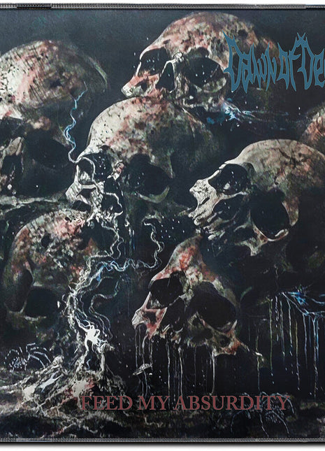 the album cover for Dawn Of Demise - Feed My Absurdity (Jewl)
