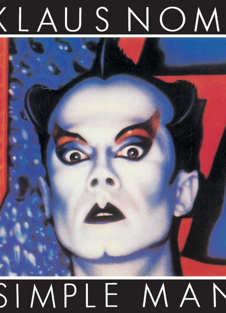 the album cover for Klaus Nomi - Simple Man