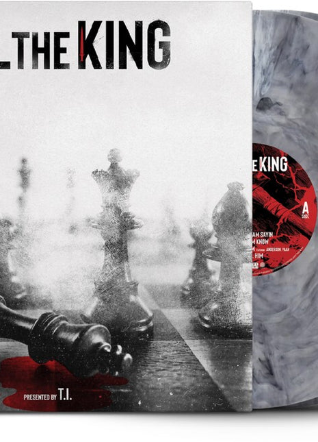 the album cover for T.I. - Kill The King [Indie Exclusive] (Blk) [Colored Vinyl] (Gry) (Ofgv)