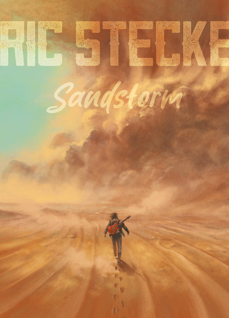 the album cover for Eric Steckel - Sandstorm [Digipak]