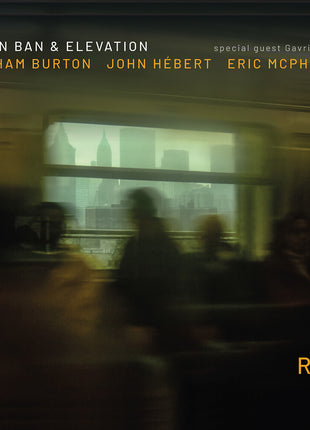 the album cover for Lucian Ban  & Elevation - Rush