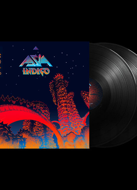 the album cover for Asia - Indigo [Black]