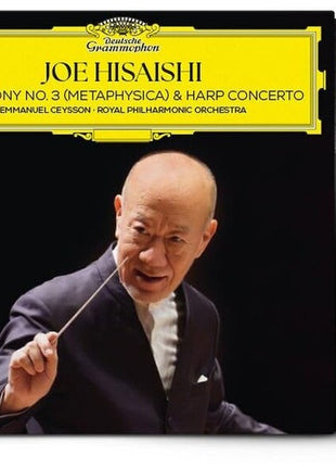 the album cover for Joe Hisaishi - Symphony 3 & Harp Concerto (Uk)