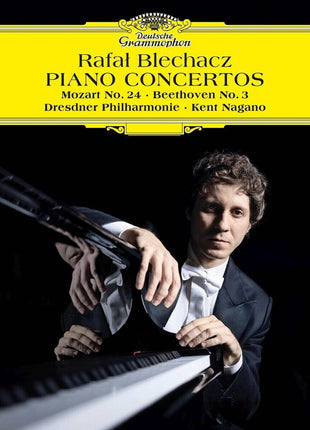 the album cover for Blechacz / Nagano / Dresdner Philharmonie - Piano Concertos: Mozart No. 24; Beethoven No. 3