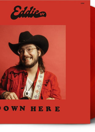 the album cover for Eddie 9V - Down Here [Translucent Ruby Red]