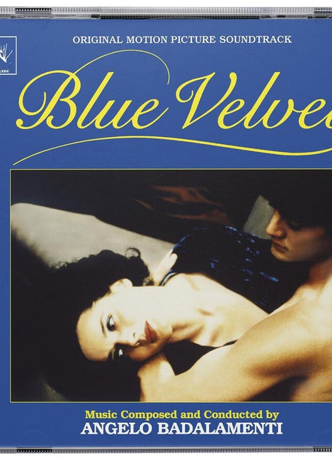 the album cover for Angelo Badalamenti - Blue Velvet Original Motion Picture Soundtrack - 40th Anniversary