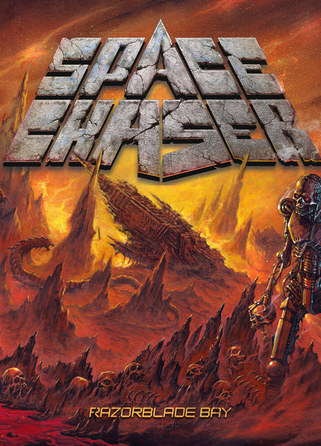 the album cover for Space Chaser - Razorblade Bay