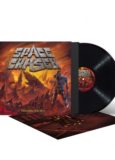 the album cover for Space Chaser - Razorblade Bay (Blk) (Ofgv)
