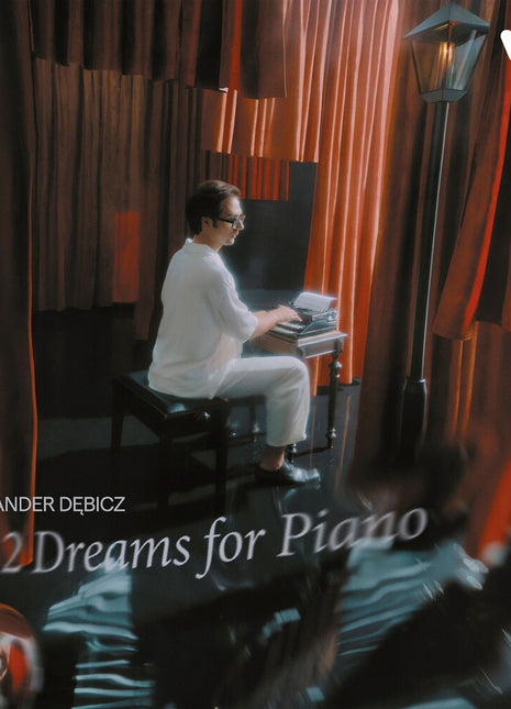 the album cover for Aleksander Debicz - 12 Dreams For Piano