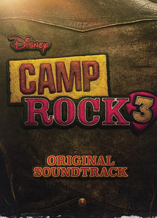 the album cover for Various Artists - Camp Rock 3 - Original Soundtrack [Red/Yellow Dipped]
