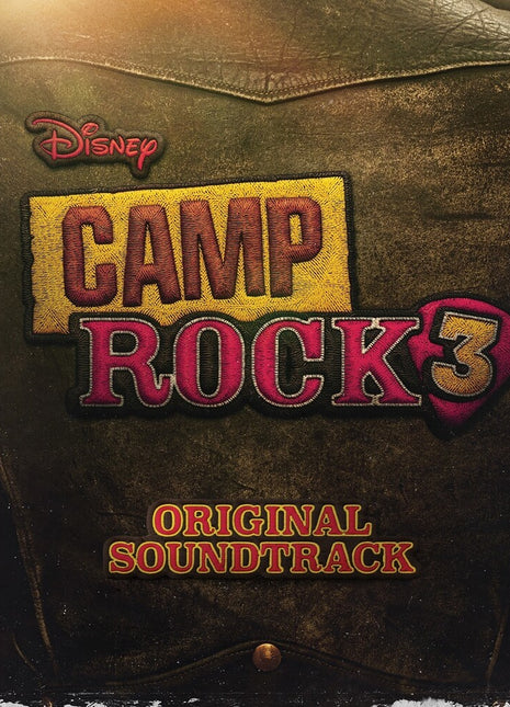 the album cover for Various Artists - Camp Rock 3 - Original Soundtrack [Red/Yellow Dipped]