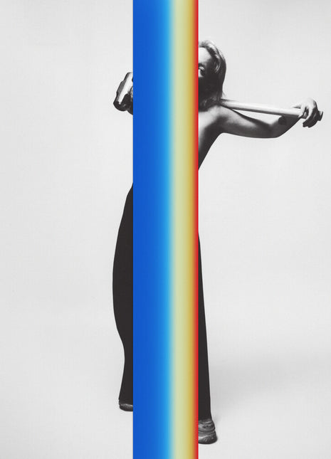 the album cover for Sylvan Esso - Ow [Black]
