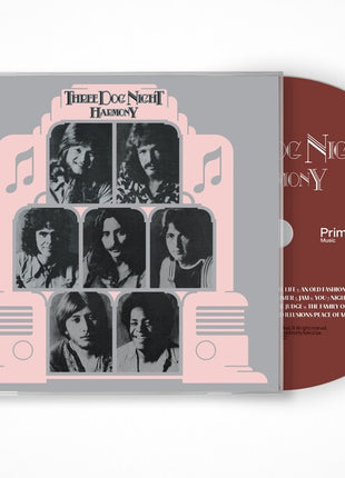 the album cover for Three Dog Night - Harmony (Aniv) [Remastered]