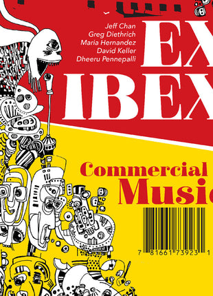 the album cover for Ex Ibex - Commercial Music