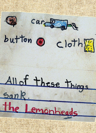 the album cover for Lemonheads - Car Button Cloth - 30th Anniversary Edition