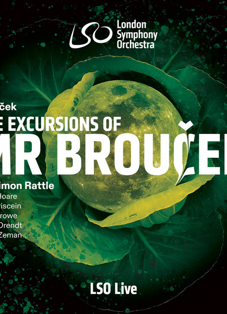 the album cover for London Symphony Orchestra - Janacek: The Excursions Of Mr Broucek