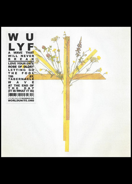 the album cover for WU LYF - Wave That Will Never Break