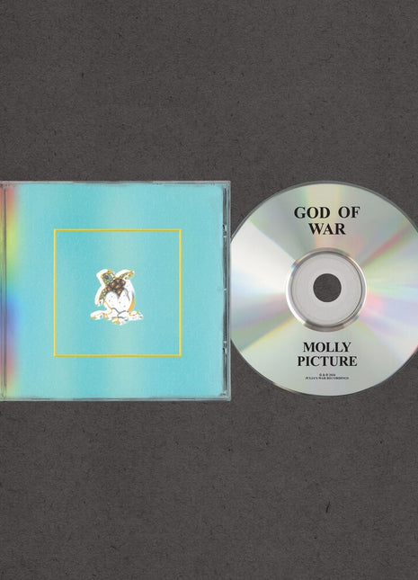 the album cover for God of War - Molly Picture