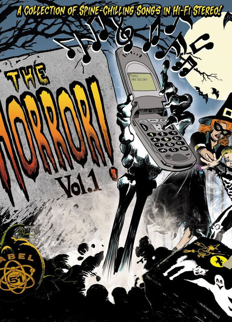 the album cover for Horror! Vol. 1 / Various (Colv) - Horror! Vol. 1 / Various [Colored Vinyl]